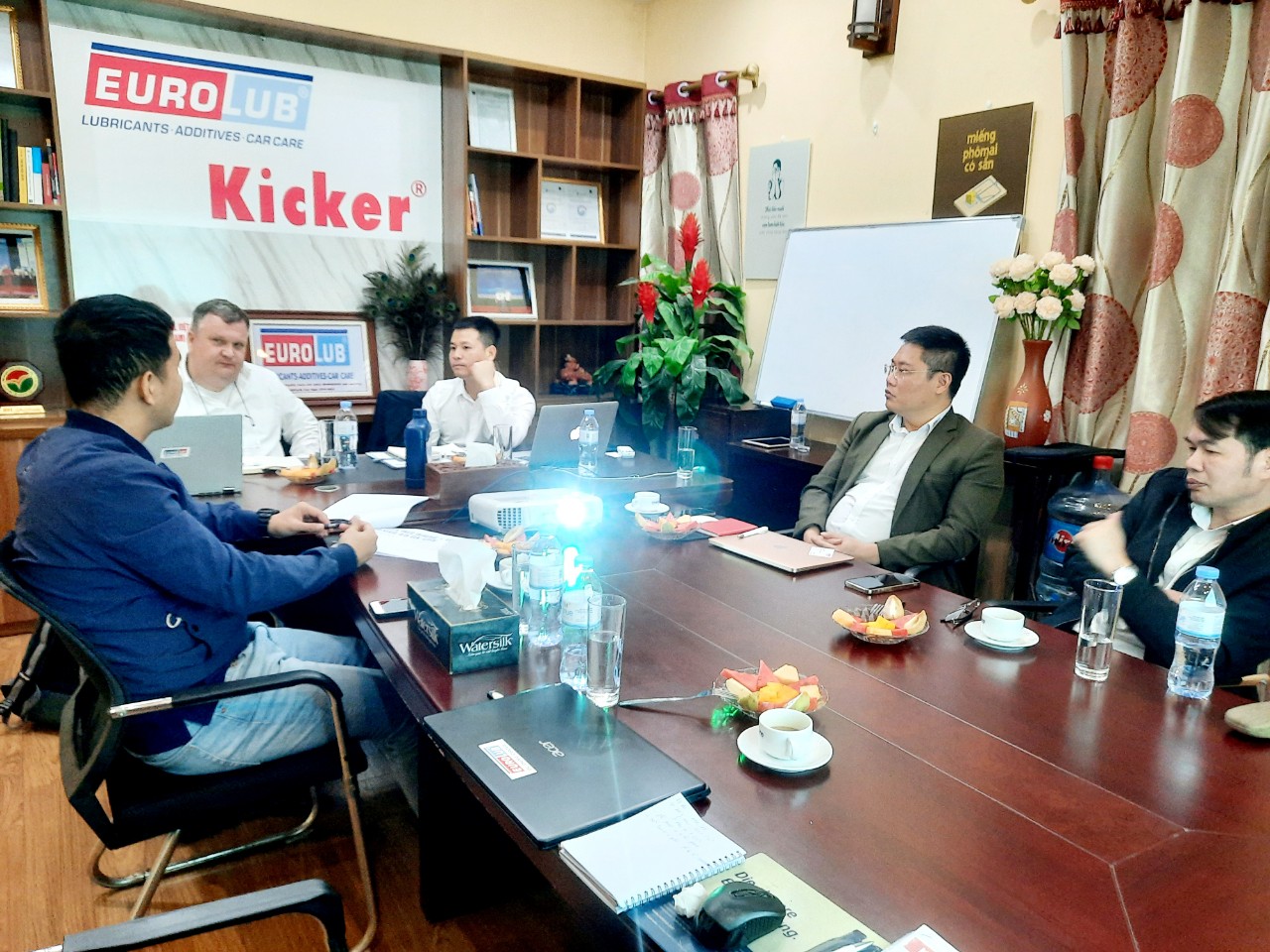 Mr Jörg Voiges - GĐ xuất khẩu EUROLUB CHLB Đức thăm Việt Nam